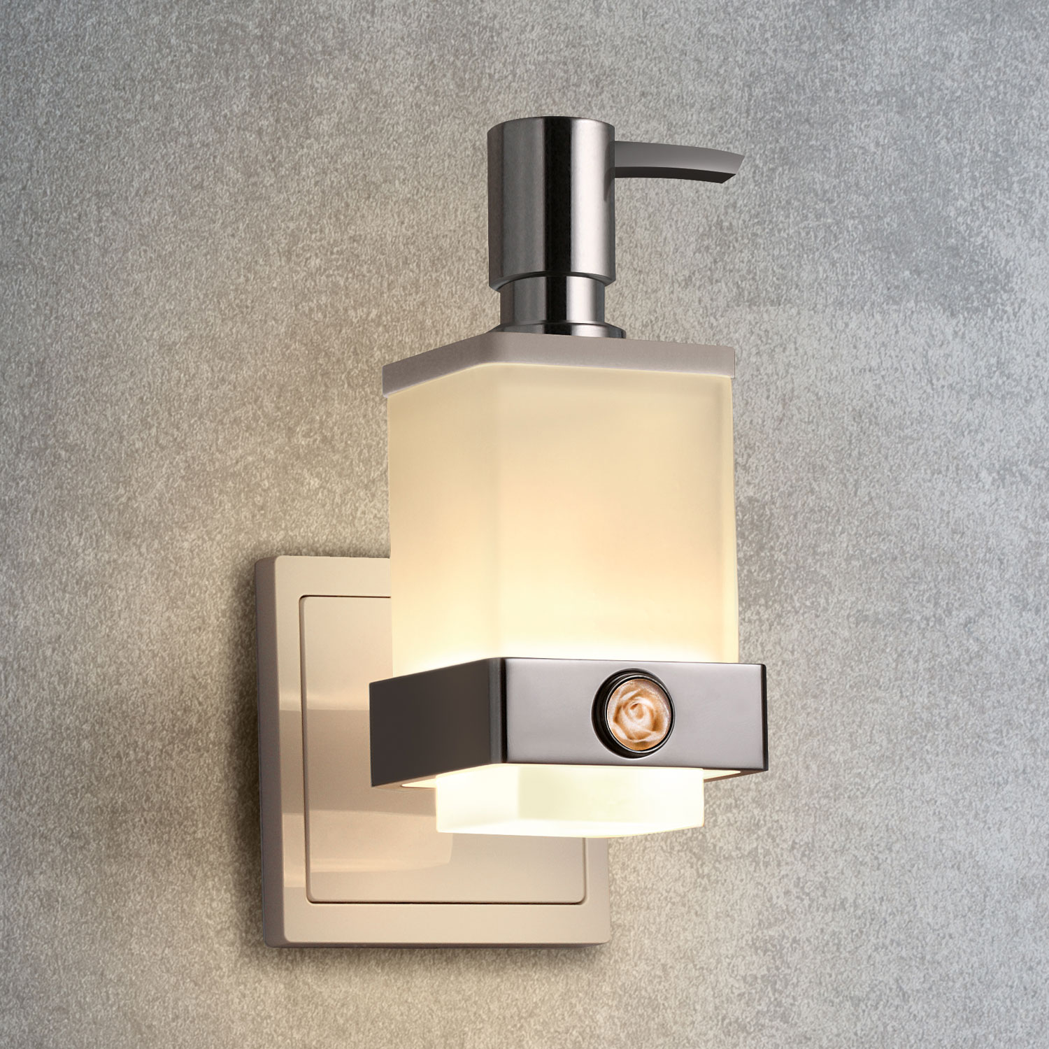 qles Lotionspender beleuchtet mit Click