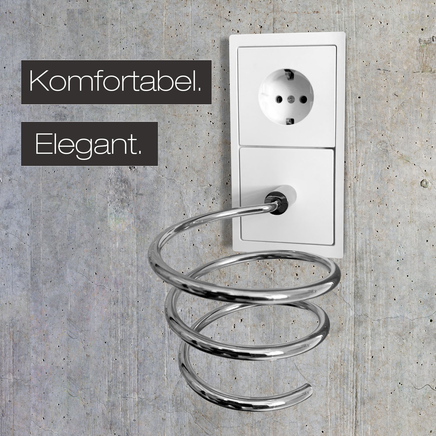 Foenhalter_Steckdose_Stecker_weiss_ohne_Foen_Balken_1500x1500