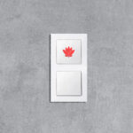 Symbollicht_Lotus_rot_frontal_2er_System_M_weiß