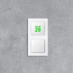 Symbollicht_Raum29_grün_frontal_2er_System_M_weiß