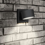 Wandleuchte_Detail_Wand_rund_licht_an