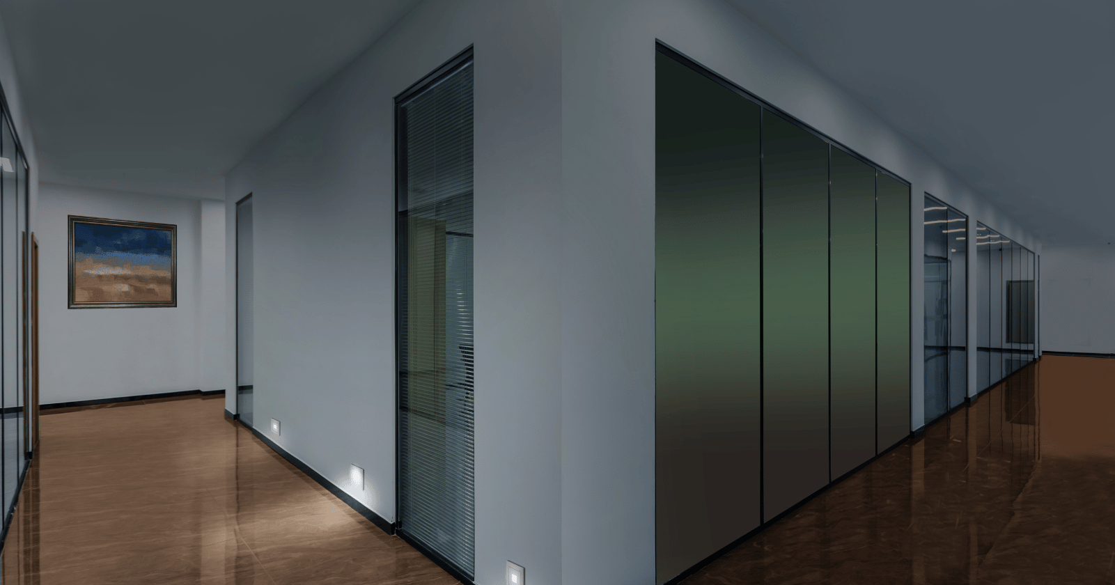 qles_Wandeinbaubeleuchtung_Treppen_Flure_Gewerbe